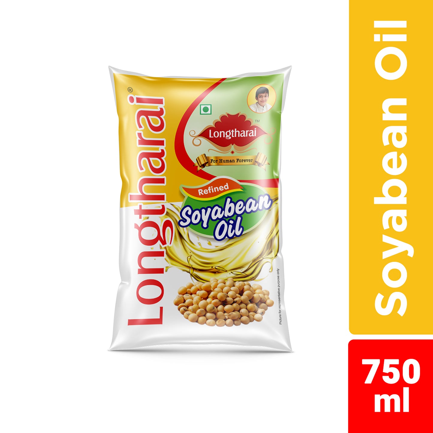 Longtharai Soyabean Oil Pouch | 750ML